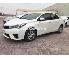 COROLLA AMAZING CONDITION 2015