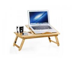 WOODEN ADJUSTABLE LAPTOP TABLE FOR BED