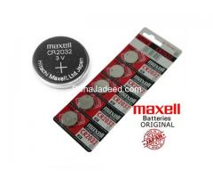 Maxell CR2032 Batteries 5pcs