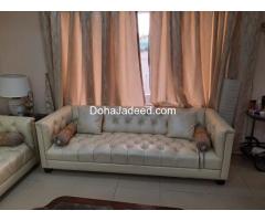 6 sitter sofa set for sale with center table