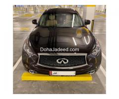 Infinity QX70 2018 with extended agency warranty