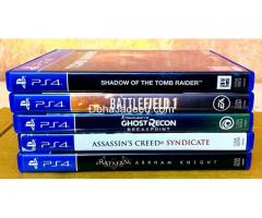 PS4 GAMES for SALE (QUICK SALE)