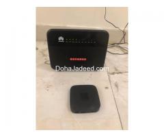 Ooredoo router, Ooredoo tv box n other accessories