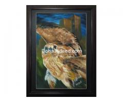 Oil painting for sale ( Falcon)