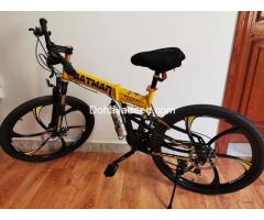 I’m selling my pre-loved Batman 26” (foldable bicycle)