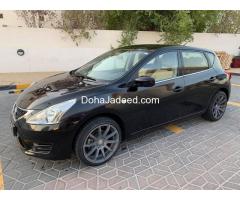 Nissan Tida 2016 black color