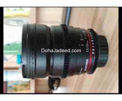 Preloved Samyang 24mm 1.5 Cinelens Nikon mount