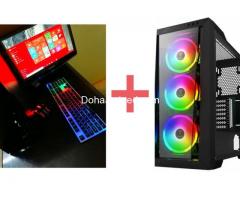 Core i7 High End Graphics rendering pc+ Rgb body case.