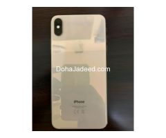 Iphone xs max 256 GB silver color look like new