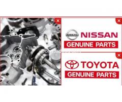 ORIGINAL NISSAN TOYOTA ALL PARTS AVAILABLE