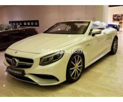 2017 Mercedes-Benz S-Class S 63 Convertible