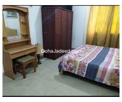 A fully furnished room in a neat and clean flat available