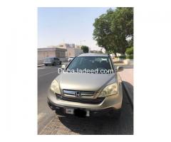 Honda CRV  Model 2008/Reg 2009