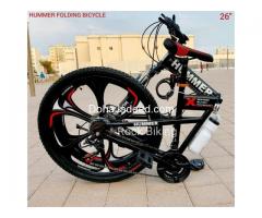 Brand New Hummer Folding Bicycles