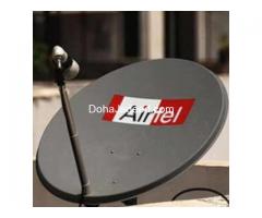 Airtel Satellite TV Antenna Fixing , Shifting and Sale Available