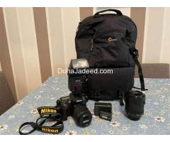Nikon D7000 with lenses and flash