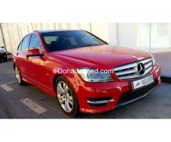 Mercedes  Benz C200 Exclusive Condition As New Engine 2.0-liter turbo Model : 2012