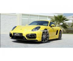 2016 Porsche Cayman GTS (Sport Chrono Pkg)