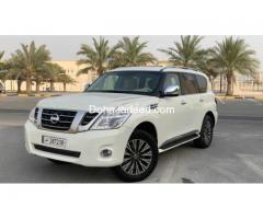 NISSAN PATROL MODDiFDE TO PLATINUM MODEL 2013 FULL OPTION