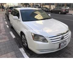 Toyota Avalon v6 white for sale