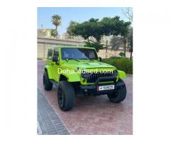 Original Lime Green Jeep Wrangler 2012