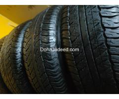 265-65-17 Dunlop used tyre