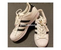 Original Adidas Superstars worn once and in perfect condition!!!
