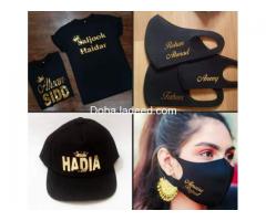 Customized Face Mask With Name