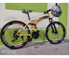 Foldable bicycle for