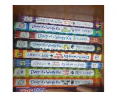 Diary of a wimpy kid - 8 books