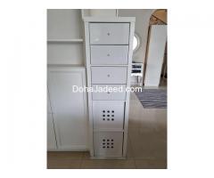 Ikea shelf with drawers
