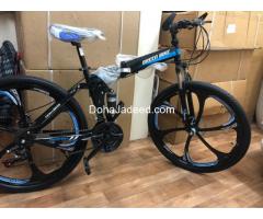 Folding sports bikes and normal,