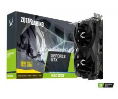 AMD Ryzen 7 3700X 8-Core 3.60 GHz and ZOTAC GTX 1660 Super (6GB)