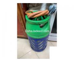Gas cylinder, burner, regulator and hose for sell