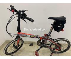 Minivelo carbon folding bike