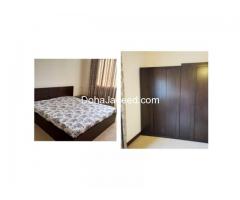 King size bed and wardrobe set