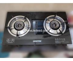 Geepas automatic two burner gas stove