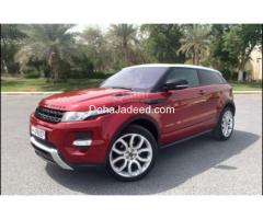 VERY CLEAN RANGE ROVER EVOUQUE DYNAMIC MODEL 2012