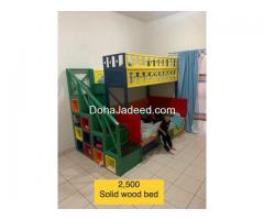 Bunker bed ( high quality all solid )