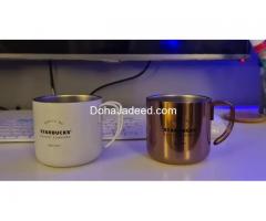 Starbucks Coffee Mug Stainless Steel Copper Finish Original Can be served with hot or cold drink