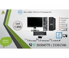 DELL OptiPlex 7040 i7-6th Gen Dell 24'' Monitor 16GB,32GB RAM 512GB SSD