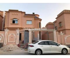 Partitioned villa available for families or ladies staff