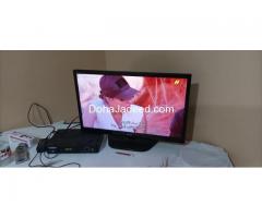 LG TV 24 inch for sale with recever Airtel Tv not smart