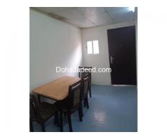 Furnished 1bhk Outhouse portion Thumama Family or ladies