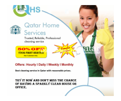 50% OFF your First Service|Female Cleaners-Hourly Basis