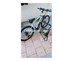 Bicycle and Bicycle Rack for sale.