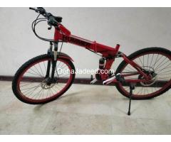 Red hummer bike