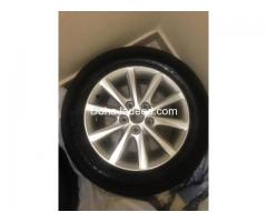Toyota Camry 2011 rims and new tire