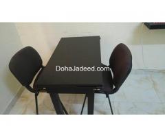 Ikea Extendable Dining Table with 2 chairs