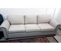 Sofa set, Beige colour, 3 + 1 + 1